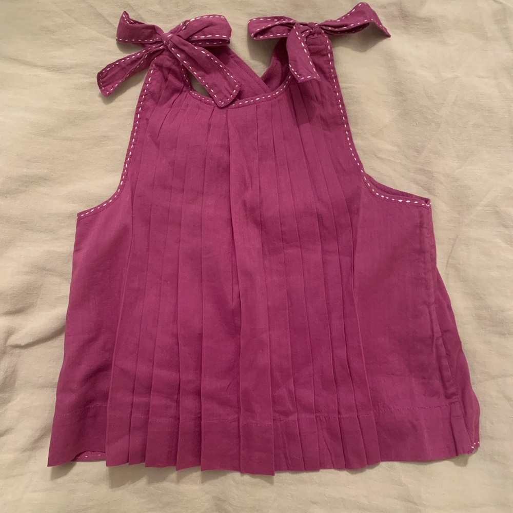 Velveteen tank
